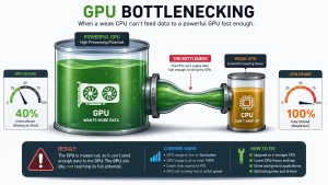 GPU bottlenecking explained