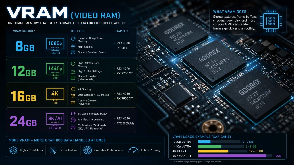 how much VRAM do I need