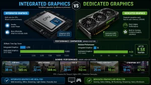 integrated vs dedicated graphics