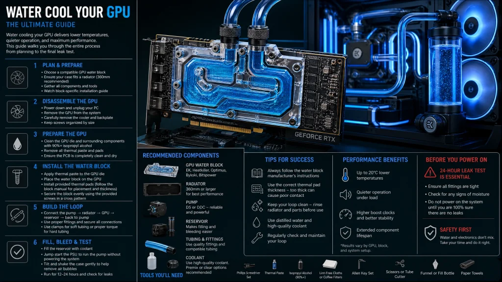 water cooling GPU