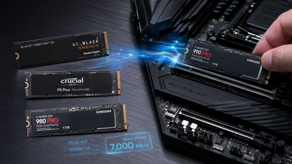 PCIe 4.0 SSDs